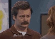 Ron Swanson Grin GIF - Ron Swanson Grin Parks And Rec GIFs