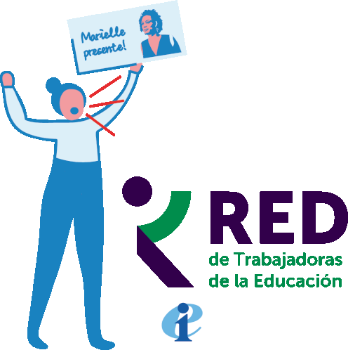 Red De Trabajadoras De La Educación Ieal Sticker - Red De Trabajadoras De La Educación Ieal Redieal Stickers