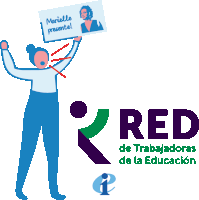 Red De Trabajadoras De La Educación Ieal Sticker