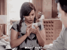 mindyproject mindykaling phone what huh