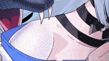 a close up of a person 's torso with a belt on it