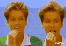 Gum Twins GIF - Gum Twins 1980s GIFs