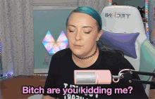 Kirakirakrystal Krystal GIF - Kirakirakrystal Krystal Bitch Are You Kidding Me GIFs