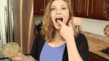 Fit Couple Cooks Yum GIF