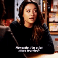 shay mitchell pll emily fields worried concerned