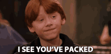 I See Youve Packed Luggage GIF - I See Youve Packed Packed Luggage GIFs