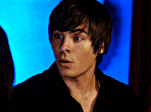 a man with a surprised look on his face