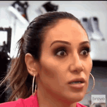 shocked melissa gorga real housewives of new jersey shook surprised