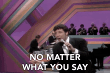No Matter What You Say Tom Jones GIF - No Matter What You Say Tom Jones The Ed Sullivan Show GIFs