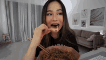 Eating Chloe Ting GIF