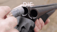die no more degens shotgun double barrel