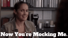 Station19 Andy Herrera GIF - Station19 Andy Herrera Now Youre Mocking Me GIFs