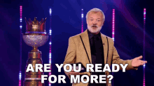 Are You Ready For More Graham Norton GIF - Are You Ready For More Graham Norton Queen Of The Universe GIFs