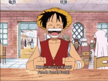 Luffy Food GIF