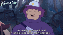 I'M Deeply Connected To All Animals And Speak Their Language Ellis GIF - I'M Deeply Connected To All Animals And Speak Their Language Ellis Adventure Time Fionna And Cake GIFs