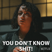 You Dont Know Shit Judy Goodwin GIF