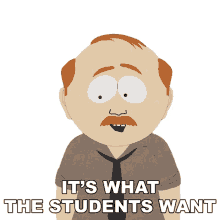 its what the students want mr meryl south park s8e11 quest for ratings