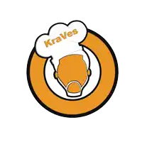 a logo for a restaurant called kraves