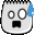a cartoon drawing of a calendar with a surprised face .
