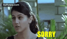 Sorry.Gif GIF - Sorry Taapsee Pannu Guilty GIFs