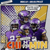 Minnesota Vikings Vs. Chicago Bears Pre Game GIF