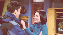 Friends Monica And Ross GIF - Friends Monica And Ross Siblings GIFs