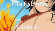 firefist ace shanks shinks firefistshinks