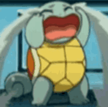 Squirtle Crying GIF