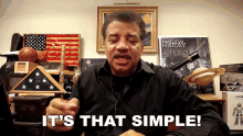 Its Thats Simple Neil Degrasse Tyson GIF - Its Thats Simple Neil Degrasse Tyson Star Talk GIFs