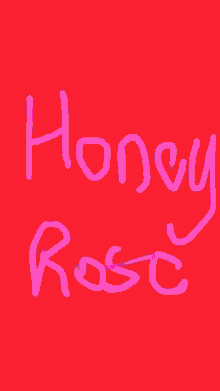 Honey Rose Name GIF