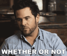 Whether Or Not Either Or GIF - Whether Or Not Either Or Maybe Not GIFs