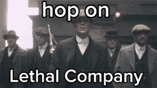 Lethal Company Hop On GIF - Lethal Company Hop On Hop On Lethal GIFs