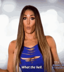 Nikki Bella What The Hell GIF - Nikki Bella What The Hell GIFs