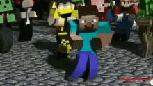 Minecraft Dancing GIF