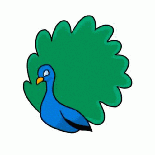 Peacock Animation GIFs | Tenor