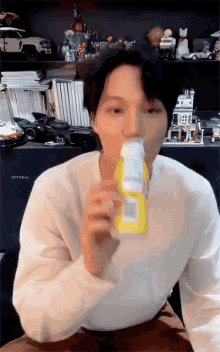 drinking pout mikamii98 kpop exo
