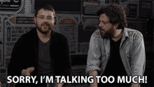 Sorry Im Talking Too Much Sorry GIF - Sorry Im Talking Too Much Im Talking Too Much Sorry GIFs