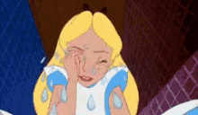 When Your Favorite Restaurant Closes Early GIF - Alice In Wonderland Crying Sobbing GIFs