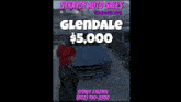 a poster for sydney strayde auto sales