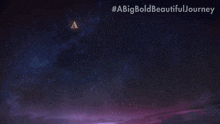 an ad for a big bold beautiful journey