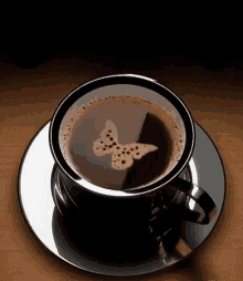 Butterfly Coffee GIF - Butterfly Coffee Good Morning GIFs
