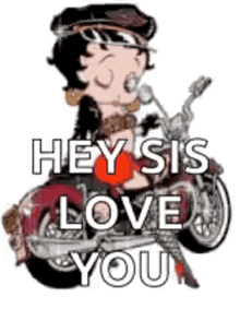 Betty Boop Motorbike GIF - Betty Boop Motorbike Wink GIFs