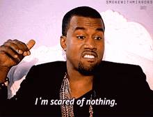 Kanye Afraid Of Nothing GIF - Kanye Afraid Of Nothing Runaway GIFs