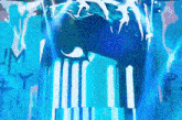 a blue background with the letters jm and y on it