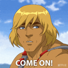 Come On He-man GIF - Come On He-man Masters Of The Universe Revolution GIFs