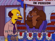 Simpsons Donkey Kong GIF - Simpsons Donkey Kong Barrel GIFs