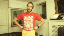 Pewdiepie Gets In Shape GIF - Pewdiepie Youtube Exercise GIFs