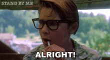 Alright Teddy Duchamp GIF - Alright Teddy Duchamp Stand By Me GIFs