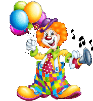 Clown Balloon Sticker - Clown Balloon Cute Stickers