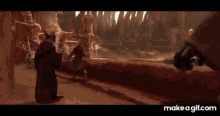 Star Wars Attack Of The Clones GIF - Star Wars Attack Of The Clones Battle Of Geonosis GIFs